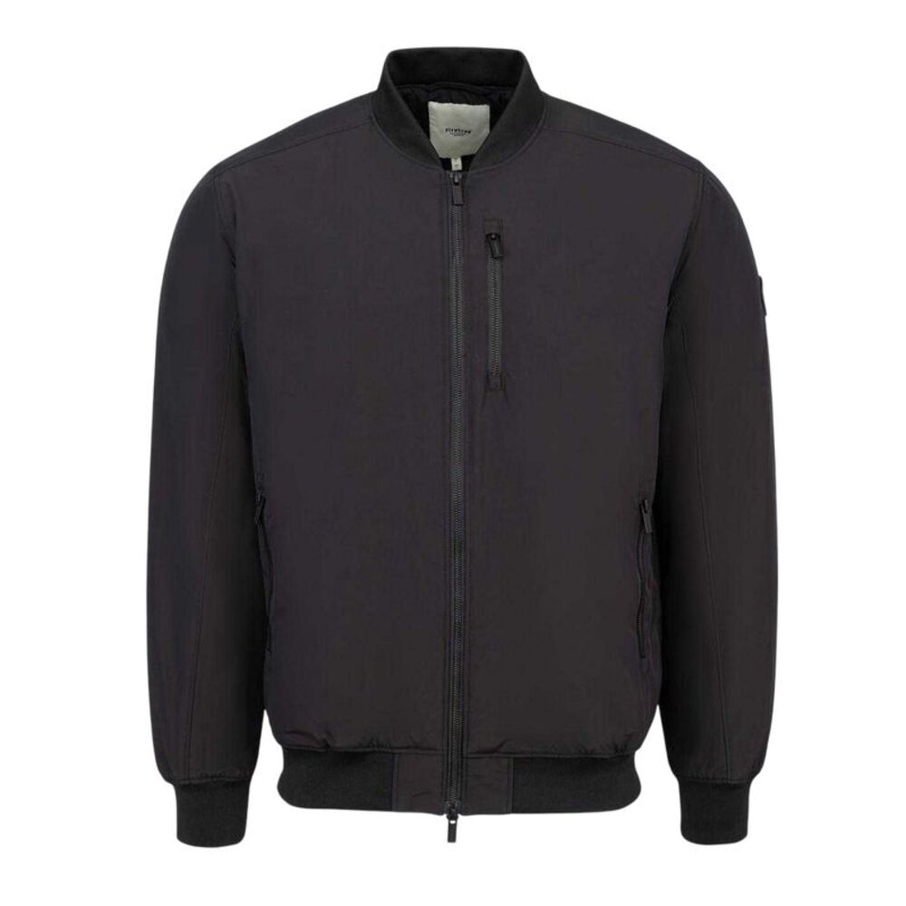 Firetrap Mens Padded Bomber Jacket / Black